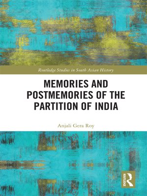 cover image of Memories and Postmemories of the Partition of India
